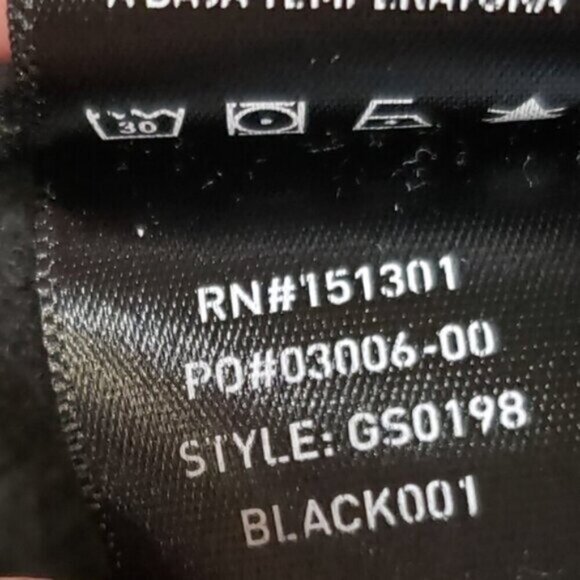 Good American Women's Black Sweatshirt Sheer Panel Sleeves Size 2XL - Picture 10 of 14